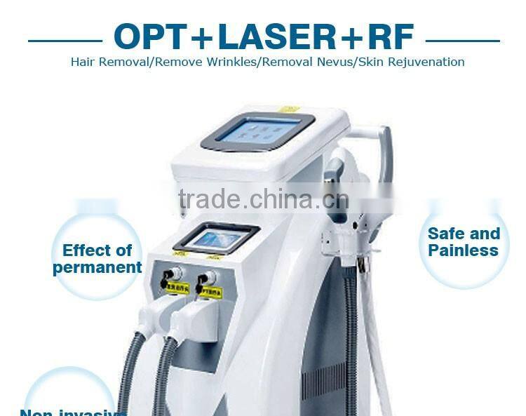 factory direct wholesale !!laser opt rf ipl rf shr hair removal YAG yag laser tattoo removal equipment