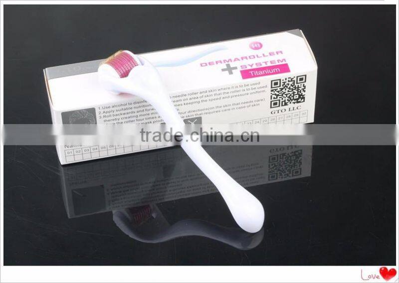 GTO 540 derma roller titanium micro needle roller dermaroller 540 needles