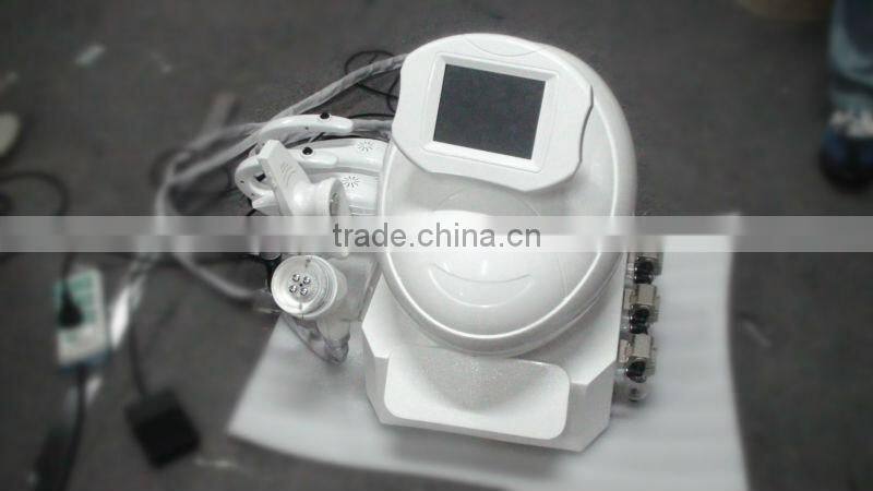 New RF beauty cavitation relaxes tensed muscles machine(Double)