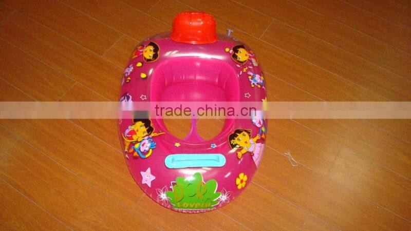 Yiwu Factory Mini Boat PVC Cartoon Boat