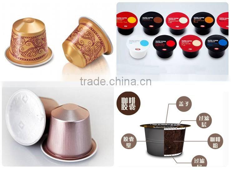 High Quality new technology Automatic nespresso coffee capsule filling machine,Compatible nespresso coffee capsule fillin