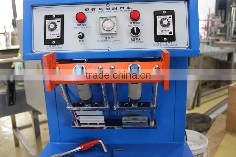 manual plastic tube sealing machine for hand cream