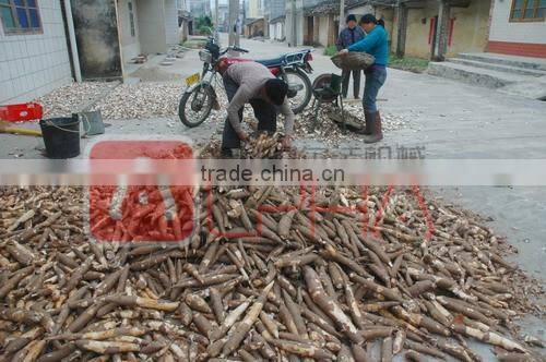 Low Price Manual Cassava Peeling Cutting Machine