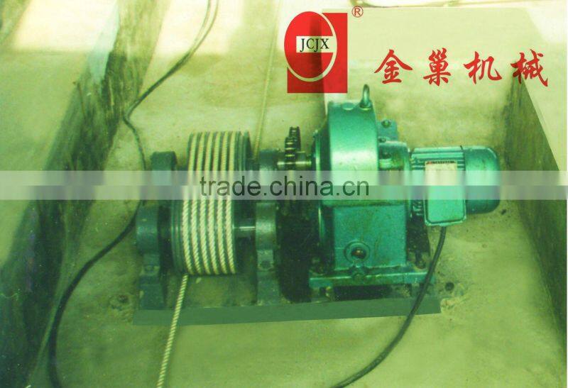 chicken house manure scraper system