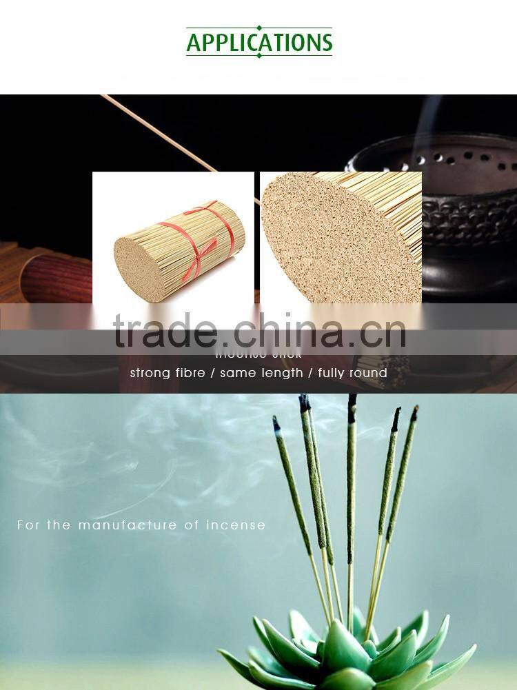 manufacture all natural bamboo incense stick