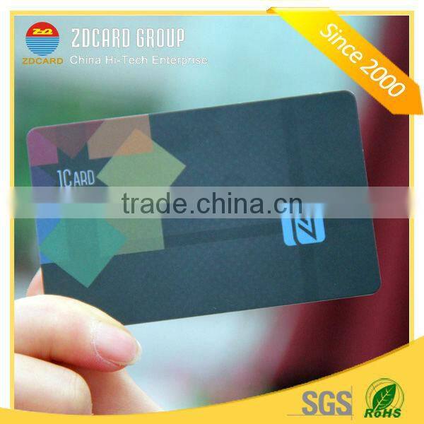 Factory support plastic rfid rewritable smart card