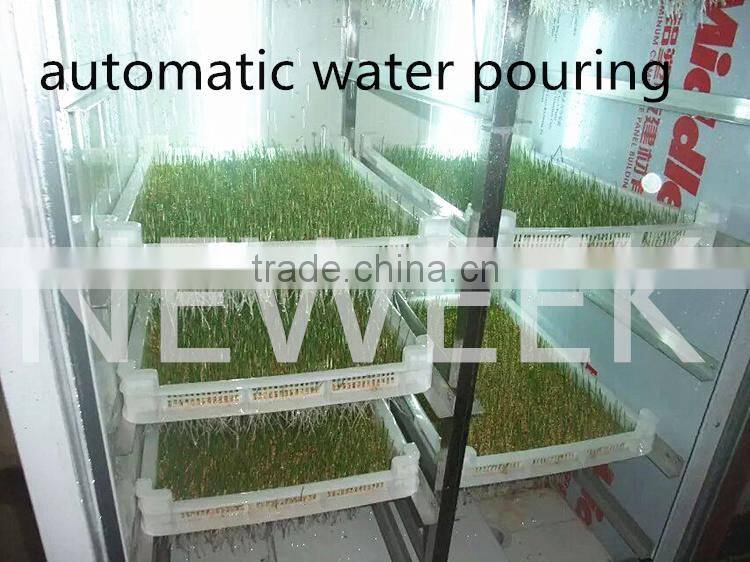 Neweek automatic water pouting alfalfa growing barley bean sprout machine