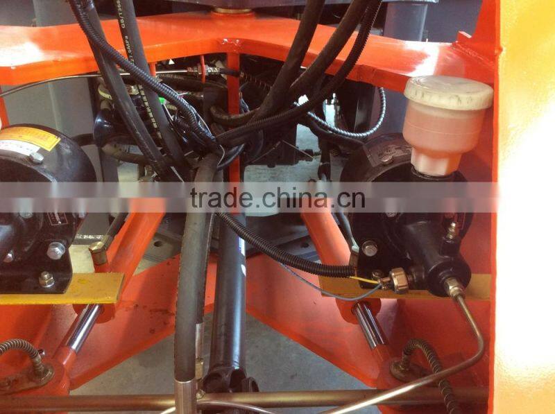 Best price 1.6 ton mini loader with ce, small turning radius and flexible moving machine for sale