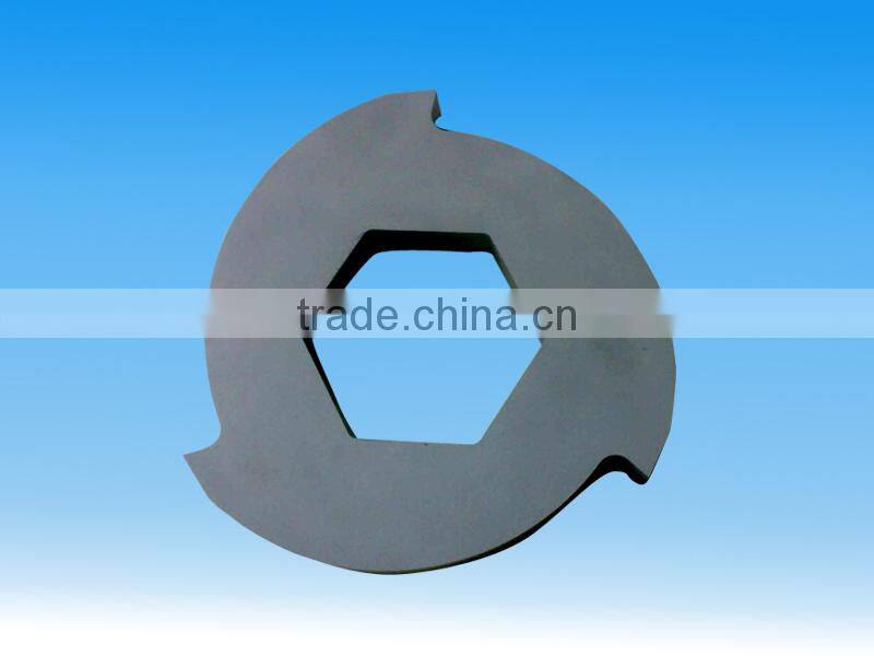 Plastic/rubber/tyre shredding machine blade single shaft shredder blades