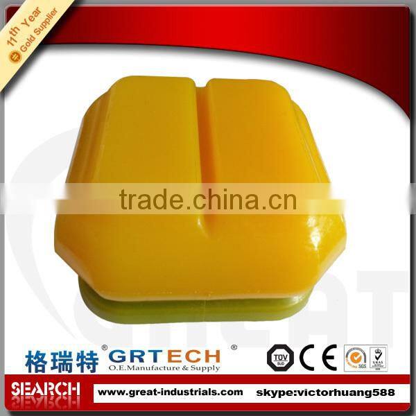 High quality yellow damper rubber for mack truck