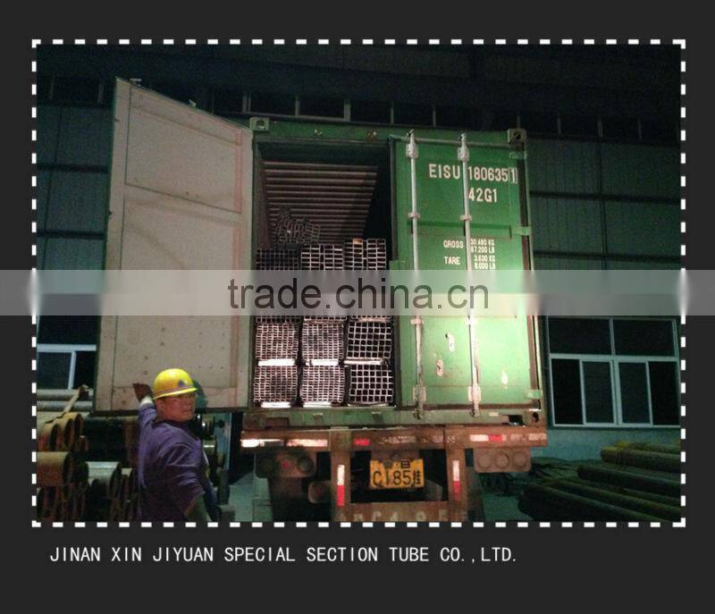 constrction engineering material retangular and square steel pipe