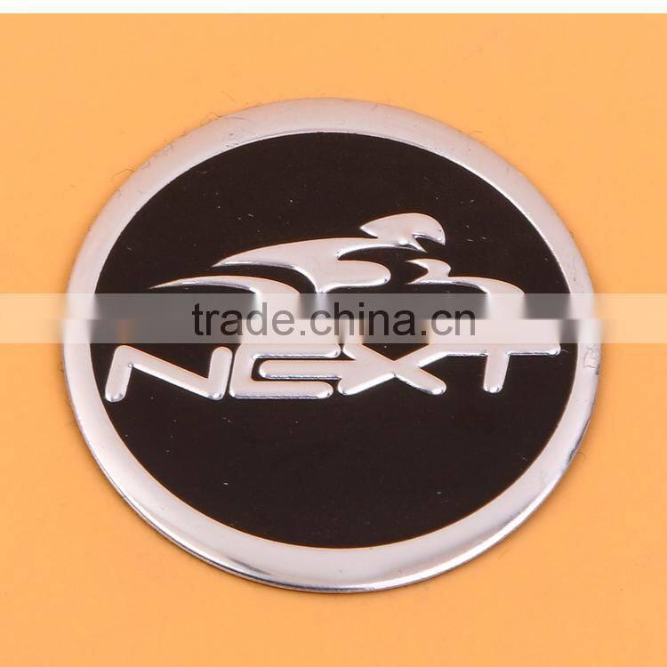 shaped metal logo hand tags
