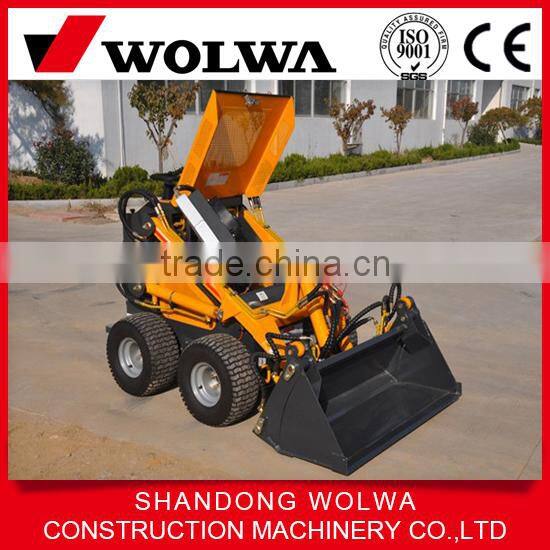 Construction Machinery Mini Skid Steer Loader From Chinese Factory for Sale