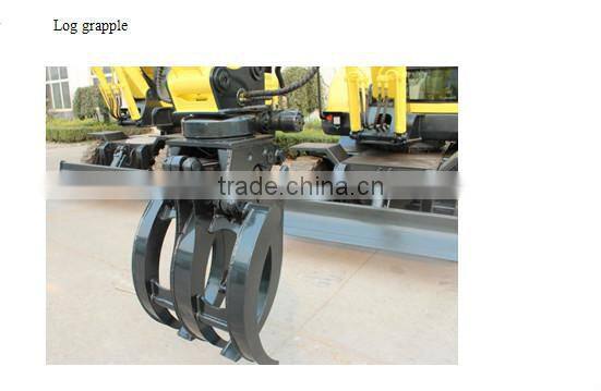 Hydraulic Polit control EVERUN 4WD backhoe loader for sale
