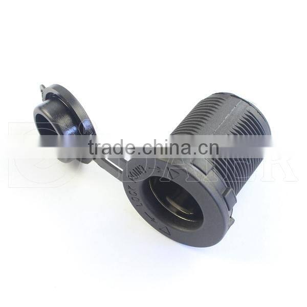 Car 12V DC Socket/Car Socket With Standard Nut And Marine Cover