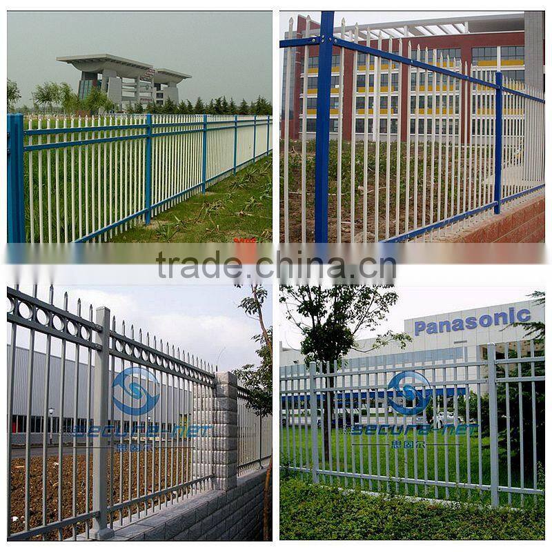 novel style steel garden railings/rails with spear top design/railings for villa used