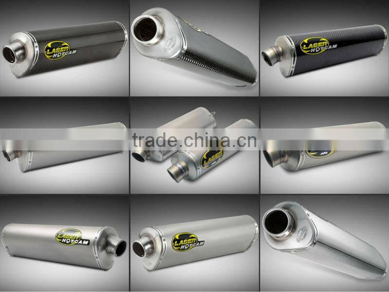 Laser High Performance Racing Motorcycle Exhaust Pipe for Yamaha,Suzuki,Kawasaki,Harley BMW, Honda, Ducati Honda