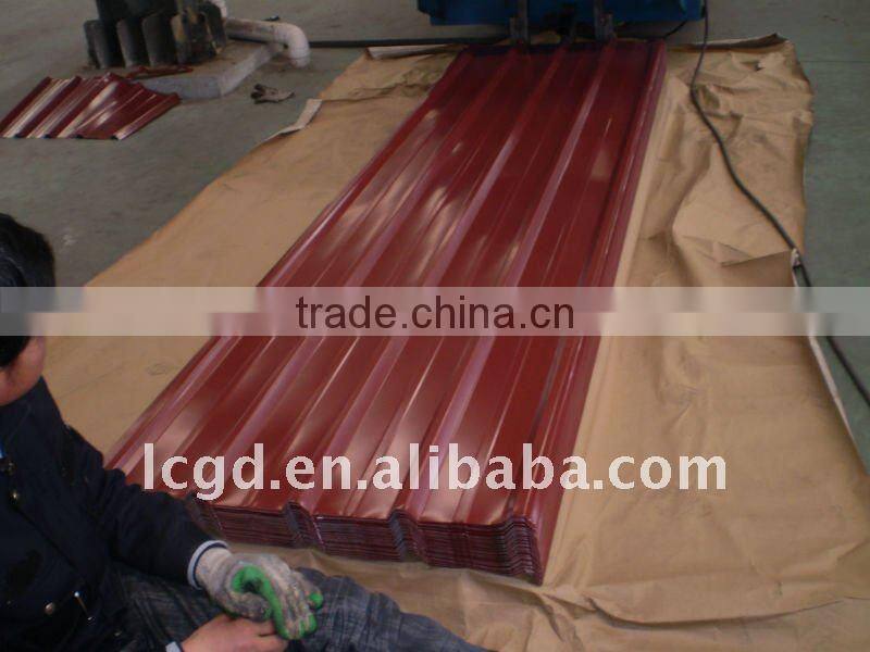 high quality good price galvanized prepainted corrugated steel sheet