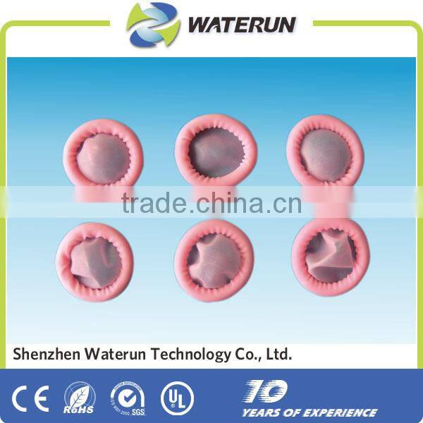 high quality ESD palm PU coated gloves, palm fit gloves with carbon fiber