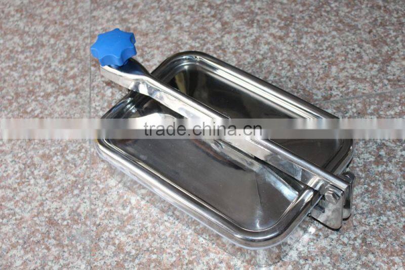 Stainless steel Sanitary Square Tank Manway