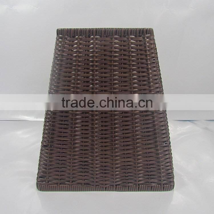 S&D Handmade mimic rattan supermarket goods displaying basket vegetable rack