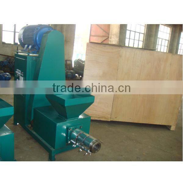 extruder biofuel wheat bran briquetting press