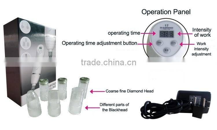 2017 Professional Portable Diamond Microdermabrasion Machine used beauty salon equipment Mini skin diamond peeling Machine