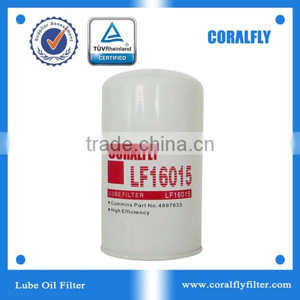 Excavator oil filter lf16015