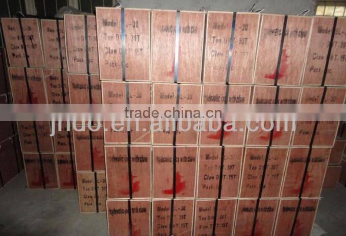 portable claw type manual hydraulic track jacks types of hydraulic jacks