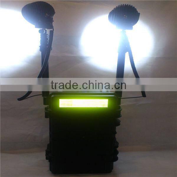 disaster rescue equipment cree 80w rechargeable emergency light