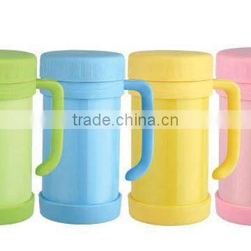 Large Three capacity offer travel mug thermo mug stainless steel ss travel vacuum flask cup ZZTB-20