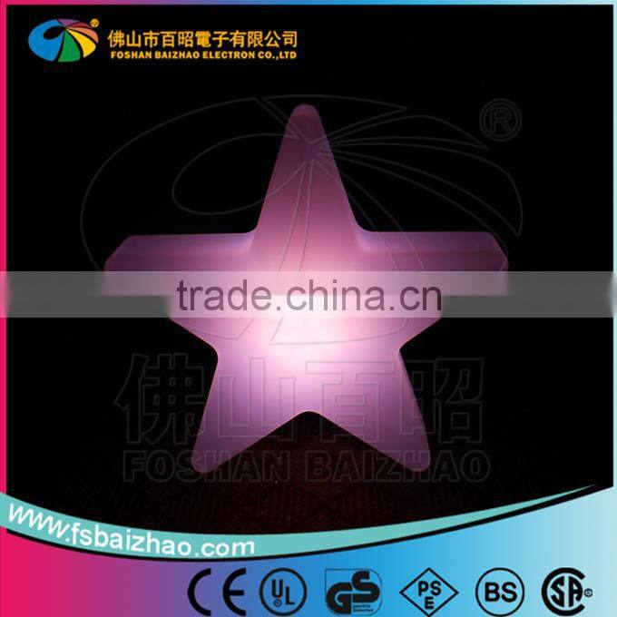 LED color changing hollidays decoration star light