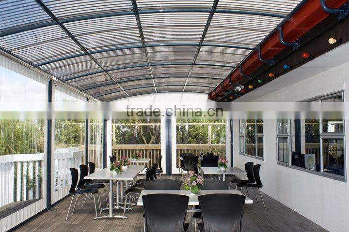 100% virgin ten years guarteen polycarbonate hollow sheet