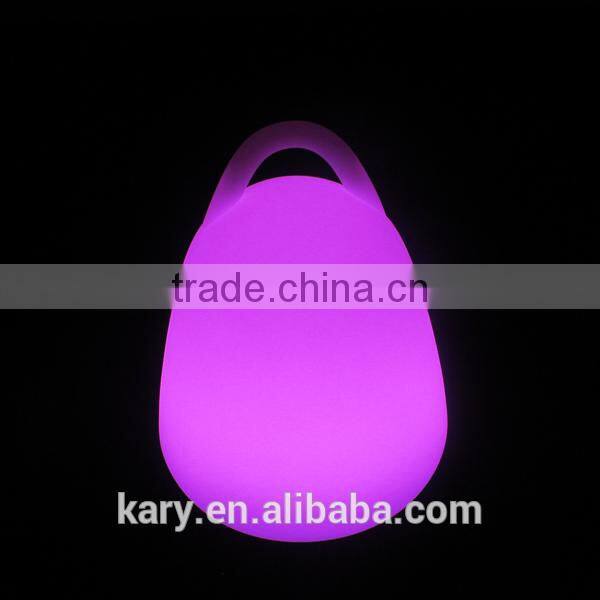 Lantern Shape Waterproof Rechargeable LED Nightclub Table Lighting