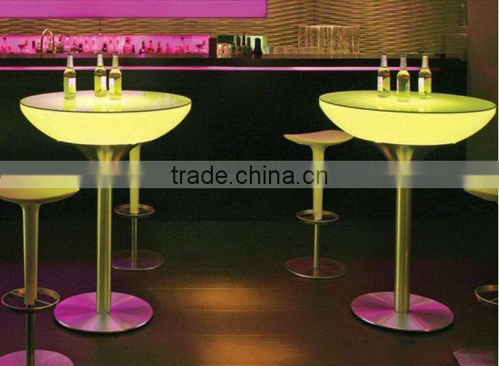 Wholesale wireless colorful square led cube table or chair