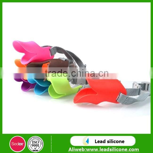 Duck Mouth Shape Silicone Dog Muzzle,Silicone Dog Mouth Mask,Pet Dog Muzzle