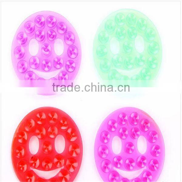 New arrival multifunctional silicone suckers in double-side style for bathroom use