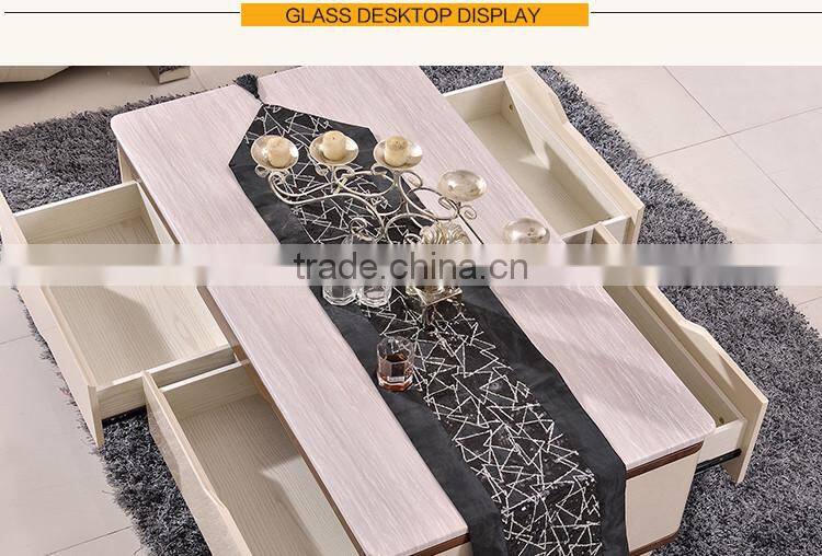 C386 Home Furniture Marble Top Tea Table With Coffee Table