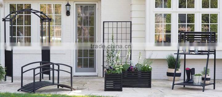 Outdoor Metal potting bench