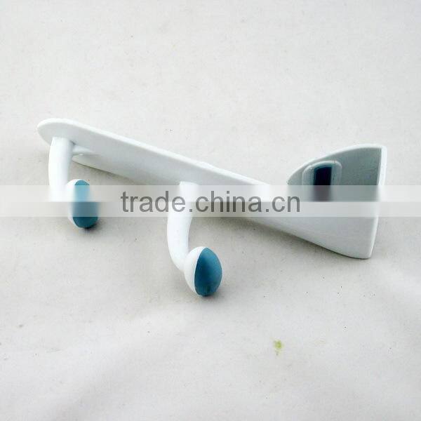 Elements anti-derapant double coat hanger