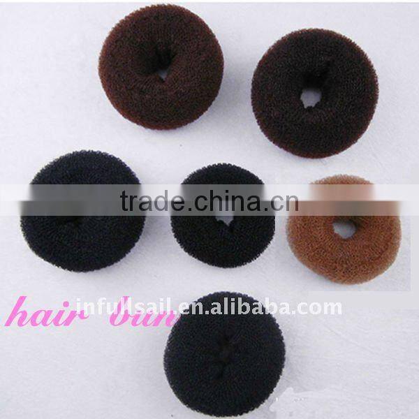 Newest fashionable hair bun in different size