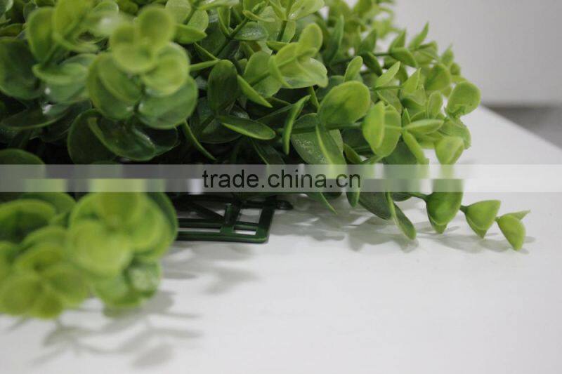 evergreen UV protection plastic boxwood artificial grass for ornament