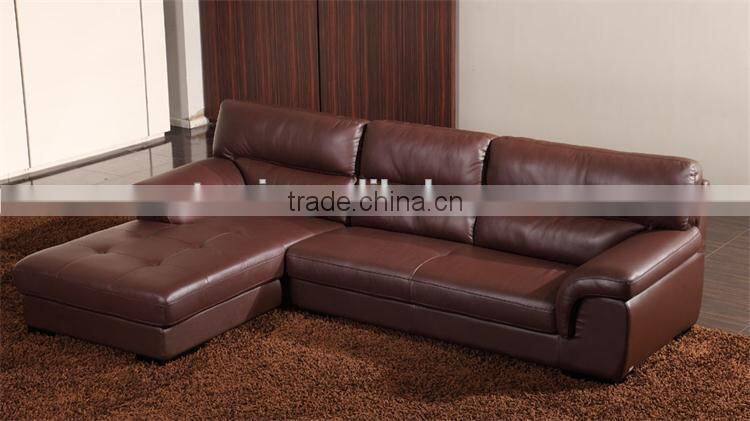 hot sale italy leather corner sofa for home furniture