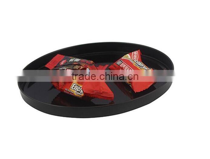 promotional food grade Christmas gift rolling tin tray rectangle Vendor tray