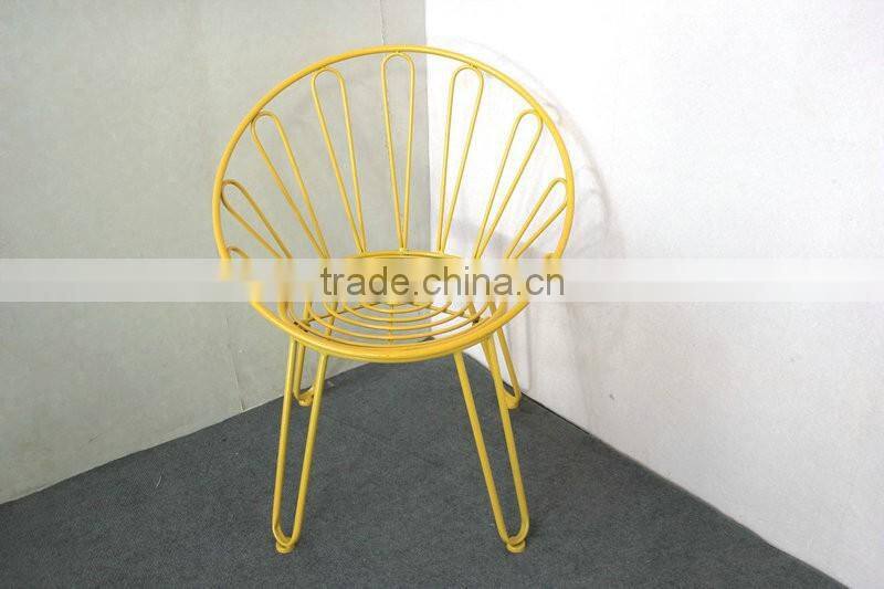 Outdoor metal spring chair furniture