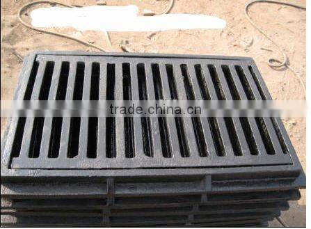 casting ductile iron draining grate with frame