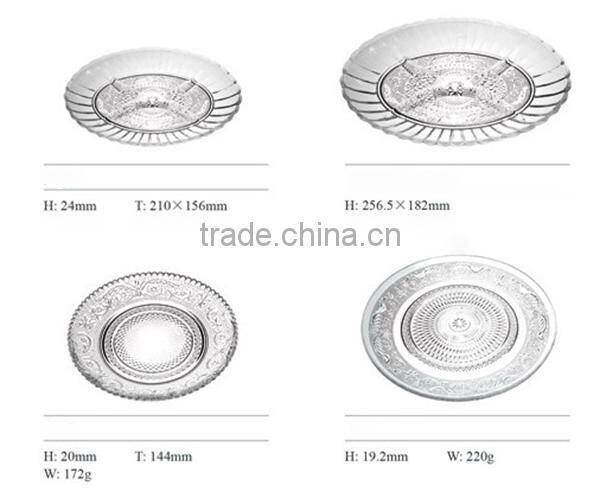 Hot selling wholesale glass plate in cheap