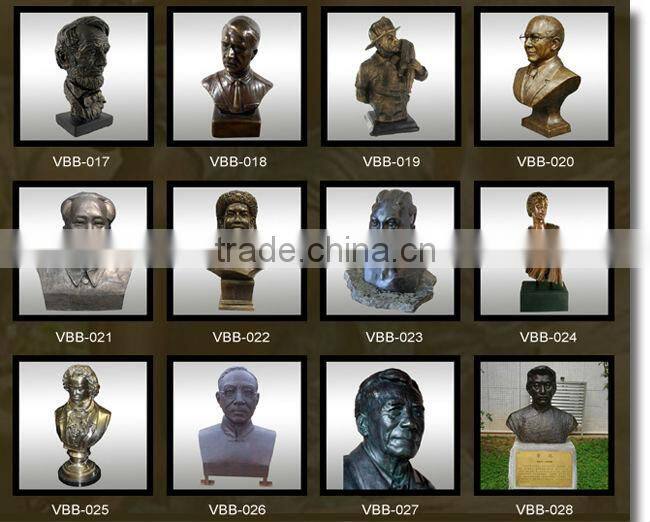 high quality bronze beethoven bust statue