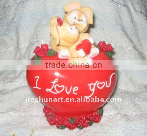 Ceramic Love Money Box