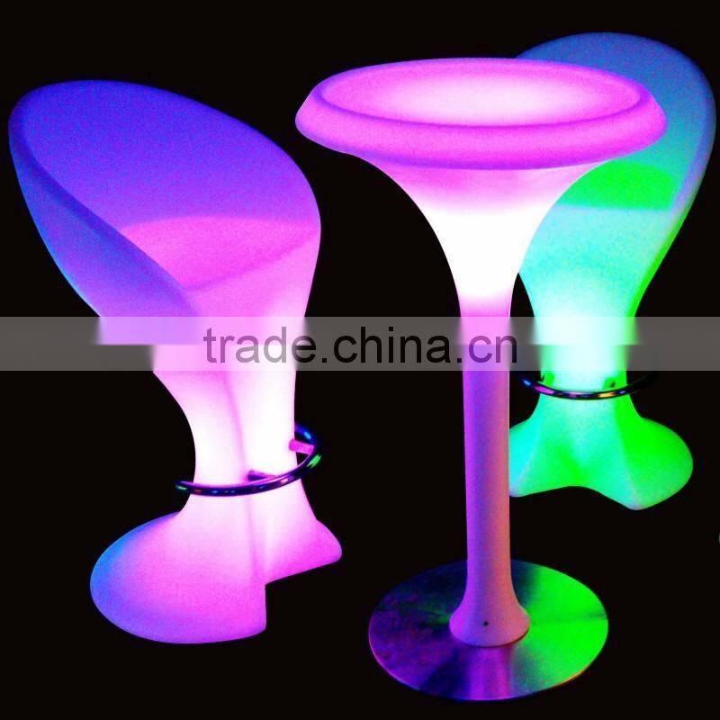 Led Light Up Table and Chair